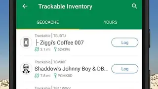 Geocaching screenshot