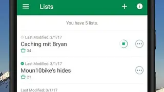 Geocaching screenshot