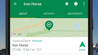 Geocaching screenshot