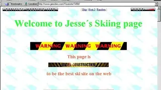 GeoCities Archive screenshot