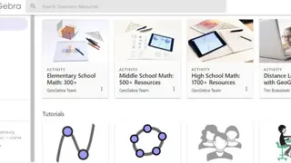GeoGebra screenshot
