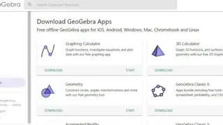 GeoGebra screenshot