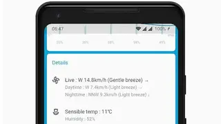 Geometric Weather screenshot