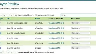 GeoServer screenshot