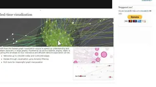 Gephi screenshot