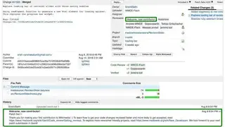 Gerrit screenshot