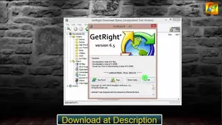 Getright screenshot