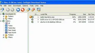 GetRight Download Manager screenshot