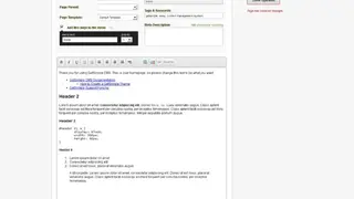 GetSimple CMS screenshot
