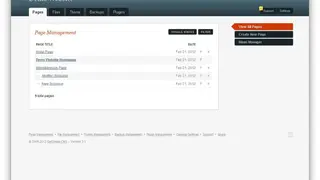 GetSimple CMS screenshot
