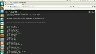 Ghostbin screenshot