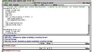 Giac/Xcas screenshot