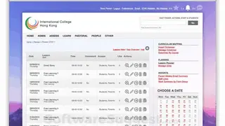 Gibbon School Managment Platform screenshot