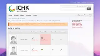 Gibbon School Managment Platform screenshot