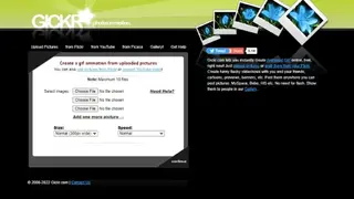 Gickr screenshot