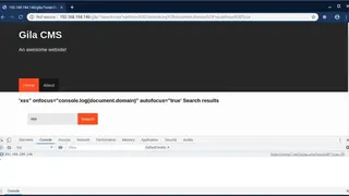 Gila CMS screenshot