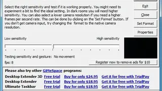 GiMeSpace Cam Control screenshot