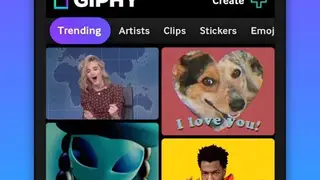 Giphy screenshot