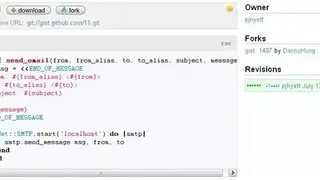 Gist Github screenshot