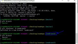 Git Bash screenshot