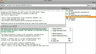 Git Cola screenshot