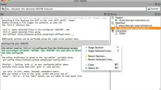 Git Cola screenshot