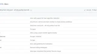 Git LFS screenshot
