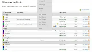 Gitblit screenshot