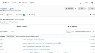 Gitea screenshot