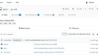 Gitea screenshot
