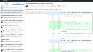 GitHub screenshot