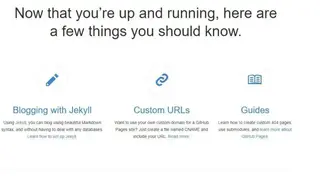 GitHub Pages screenshot