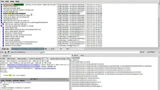 Gitk screenshot