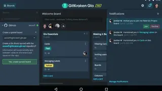 Gitkraken Glo Boards screenshot