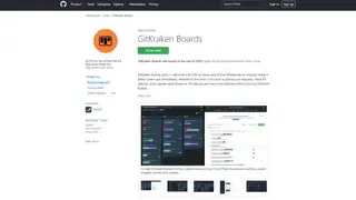 Gitkraken Glo Boards screenshot