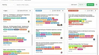 GitLab issues screenshot