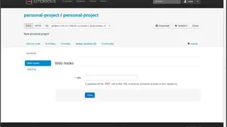 Gitorious screenshot