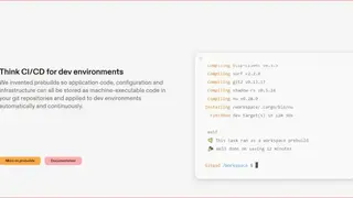 Gitpod screenshot