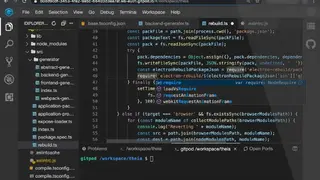 Gitpod screenshot