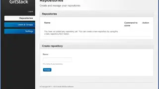 GitStack screenshot