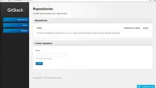 GitStack screenshot