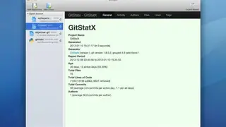GitStats screenshot