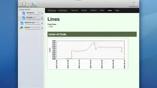 GitStats screenshot