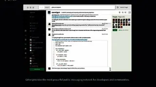 Gitter screenshot