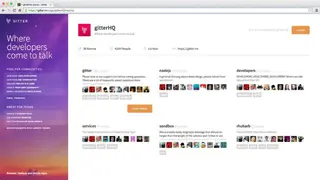 Gitter screenshot