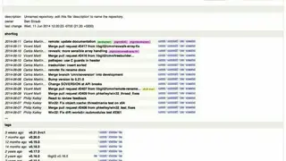 Gitweb screenshot