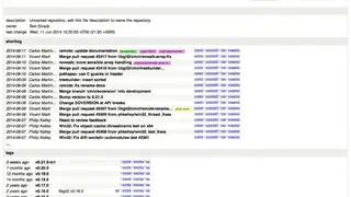 Gitweb screenshot