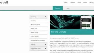 Give by Cell screenshot