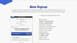 Giveaway Tools screenshot