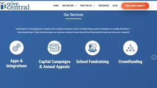 GiveCentral Live screenshot